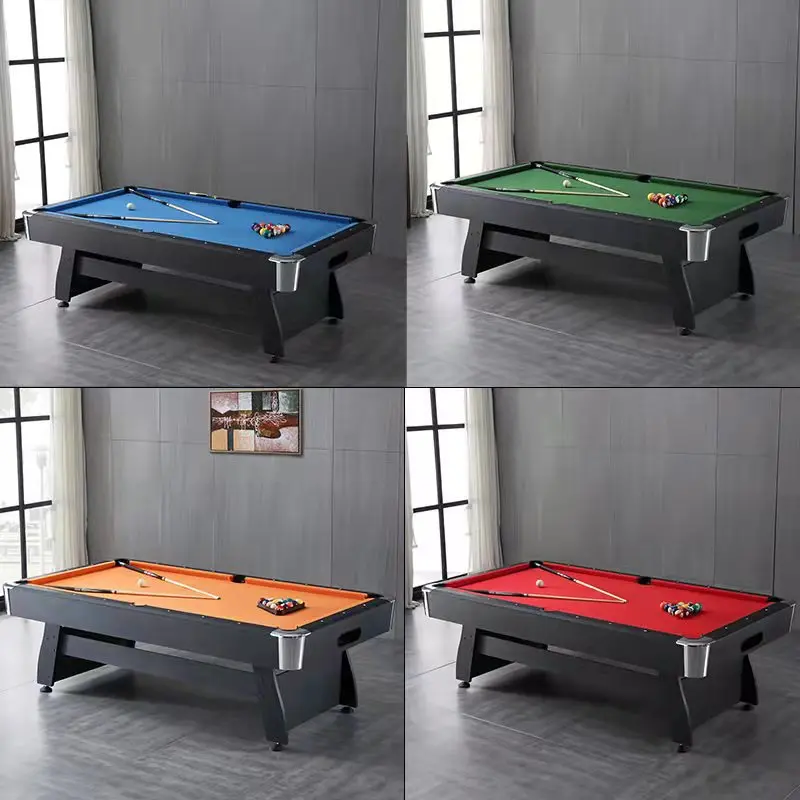Home billiard table classic automatic return multi-functional American three-in-one ball table black eight commercial billiards