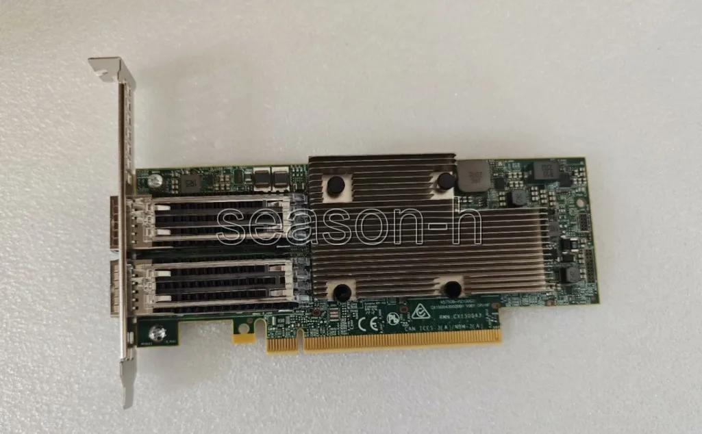 Network card  for Broadcom P2100G - 2 x 100GbE PCIe NIC BCM957508-P2100G Dual Port 100Gb PCIe