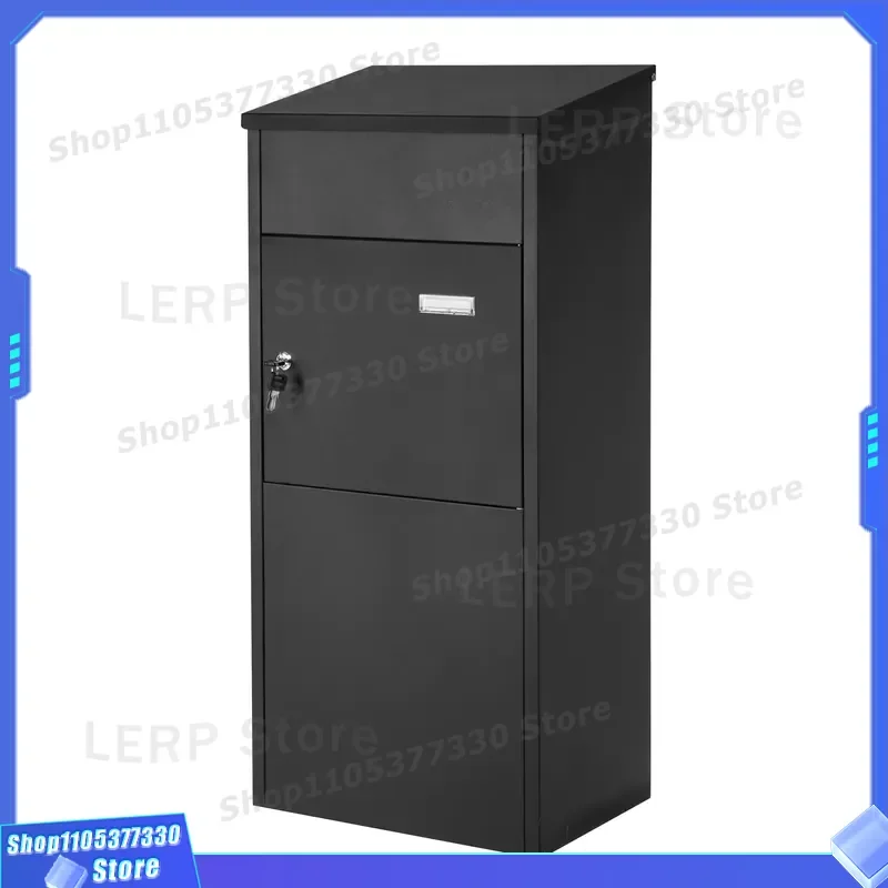 Outdoor Vertical Parcel Locker Box Secure Delivery Cabinet For Door To Door Mail Storage Weatherproof Metal Package Drop Off