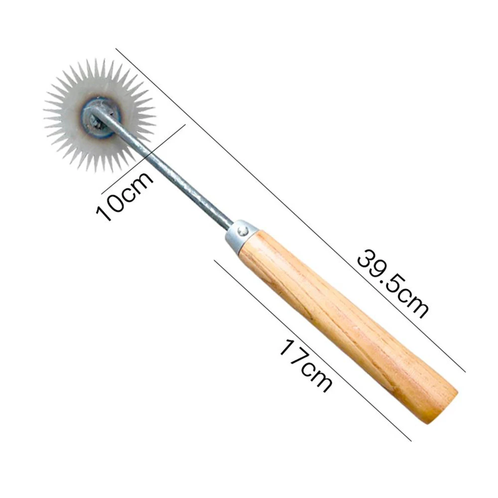 Manual Weed Remover Tool  for Lawn and Garden Sun Flower Shape Teeth Dual Purpose Manganese Steel Forged Hand Weeder