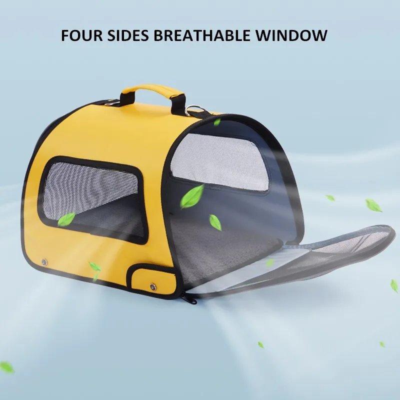 2023 Trendy Multifunction Folding Stair Climbing Trolley Pet Stroller Pet Gear