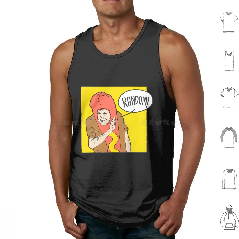 I Think You Should Leave Hot Dog Car Crash Tank Tops Vest Sleeveless I Think You Should Leave Tim Robinson Itysl Comedy Funny