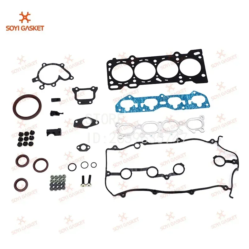 for FP 1.8 8FG6-10-271 Engine Overhaul Kit Cylinder Head Gasket Set Repair Rebuild Components Compatible with 1.8L Motor