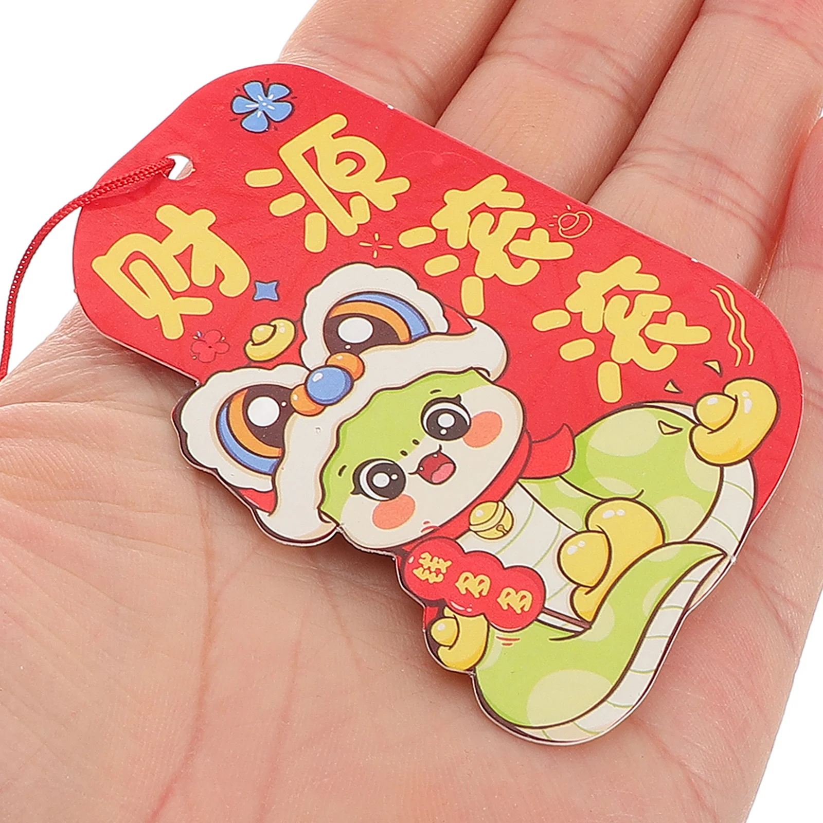 18 Pieces Lunar New Year Hanging Decoration Year of The Snake Intricate Design for Living Room Plant Pots Chinese Cultural