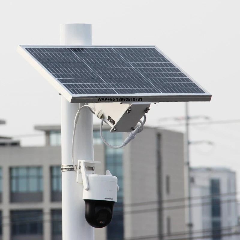 

Factory Selling 12V 20AH 60AH Lithium Battery With 60W 120W for Parking Security Solar Panel System Smart Solar Kits