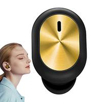 Single Ear Bud Wireless Headphones Compact Single Wireless Earphone Single in-Ear Sports Waterproof Earbuds For Smartphones
