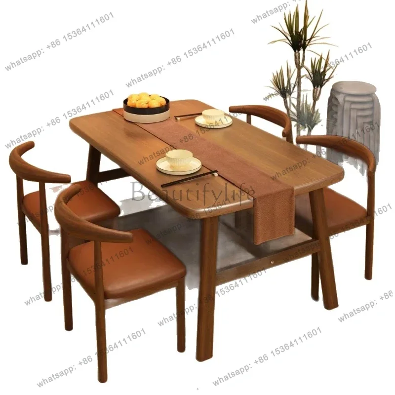 Best Sellers Minimalist Balcony Dining Tables Design Modern Living Room Hotel Dining Tables Luxury Nordic Home Furniture Mesa Co