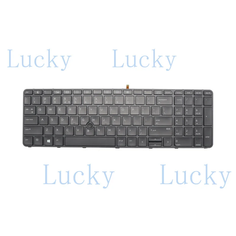 

Новая клавиатура для ноутбуков HP ProBook 650 655 G2 G3 i5 i7 (США) с рамкой и подсветкой