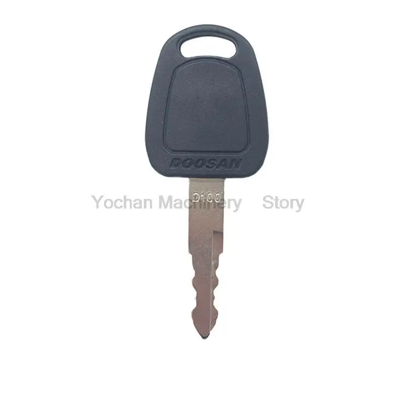 

1 Piece D100 Key 110702-00151 For Daewoo Terex Doosan Excavator Heavy Equipment ELI80-0125 Ignition Switch Lock