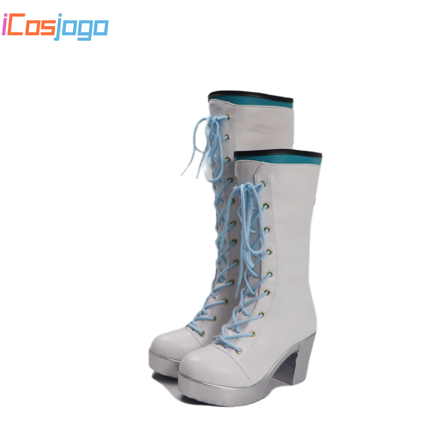 IdProject Sekai Colorful Stage! Shiraishi An Cosplay Shoes Halloween Carnival Boots PU Leather Shoes Cosplay Costume Prop