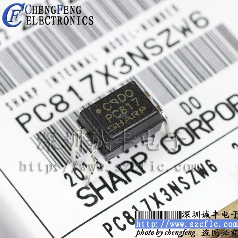 30PCS  PC817X3ZW PC817C SHARP DIP