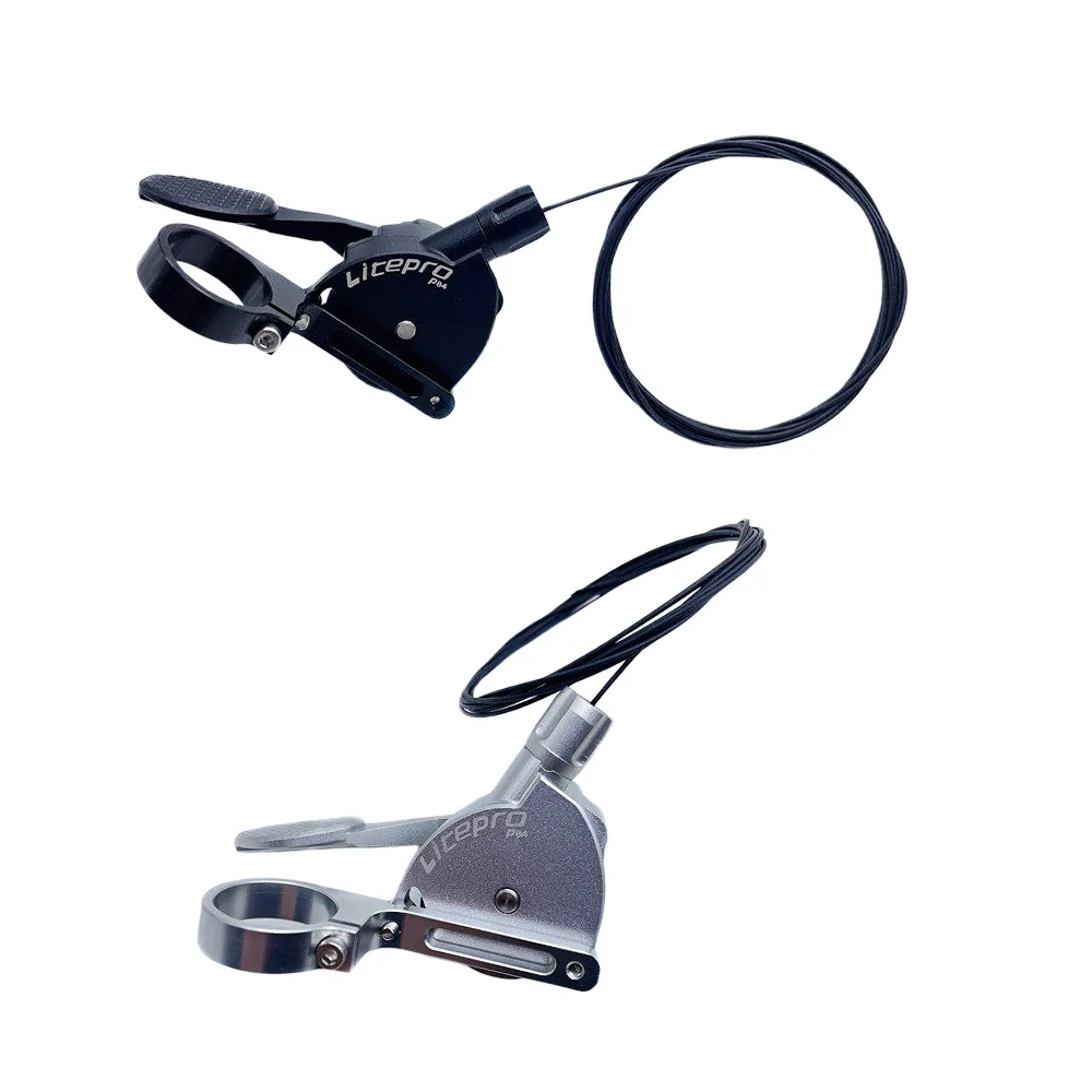 Literpro 7 Speed Trigger Shifter set for Brompton 2-7 Speed Bike Gear Shifter Compatible with Original Brompton OEM Parts