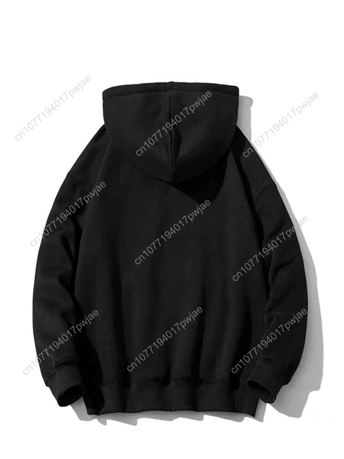 Sudadera con capucha de moda para hombre con estampado de sonrisa geométrica, sudadera informal con cremallera y bolsillo de canguro, Kni de poliéster de manga larga