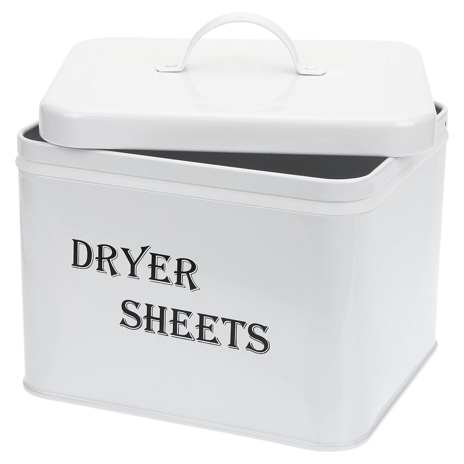 

Metal Drying Sheet Storage Box Container Laundry Room Decoration ganization Dryer Sheet Holder Bin Keeper