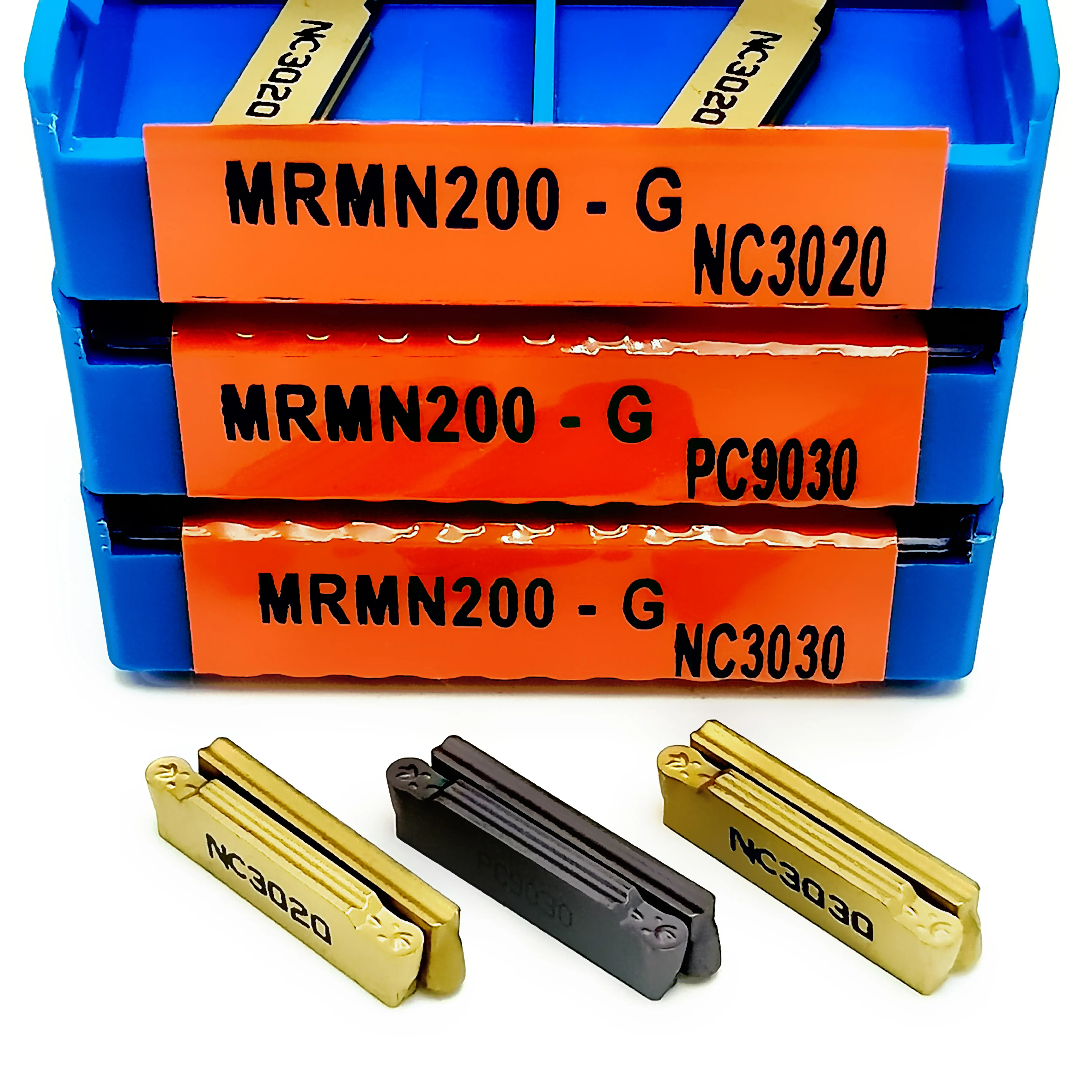 Di alta qualità MRMN200G NC3020 NC3030 PC9030 utensile per tornitura inserto in metallo duro utensile per tornitura CNC parte di troncatura e scanalatura MRMN200