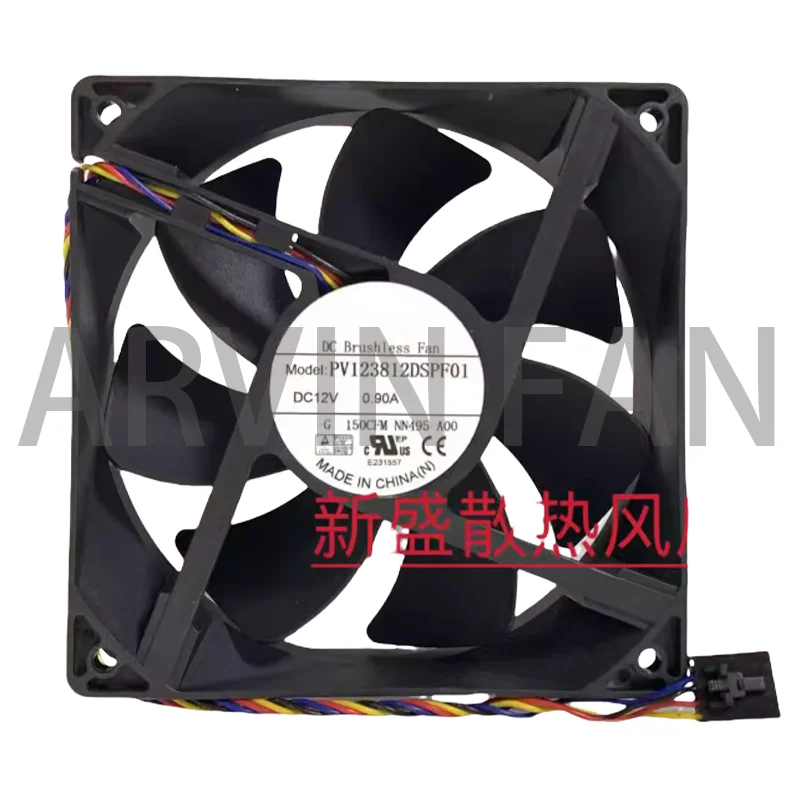 

Совершенно новый вентилятор охлаждения корпуса PV123812DSPF01 DC12V 0,90A