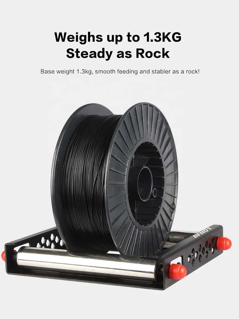 

2025 hot sale 3D Printer Filament Rack ABS PLA PETG Material Adjustable Fixed Holder Spool Shelves Supplies Consumables Tray 1kg