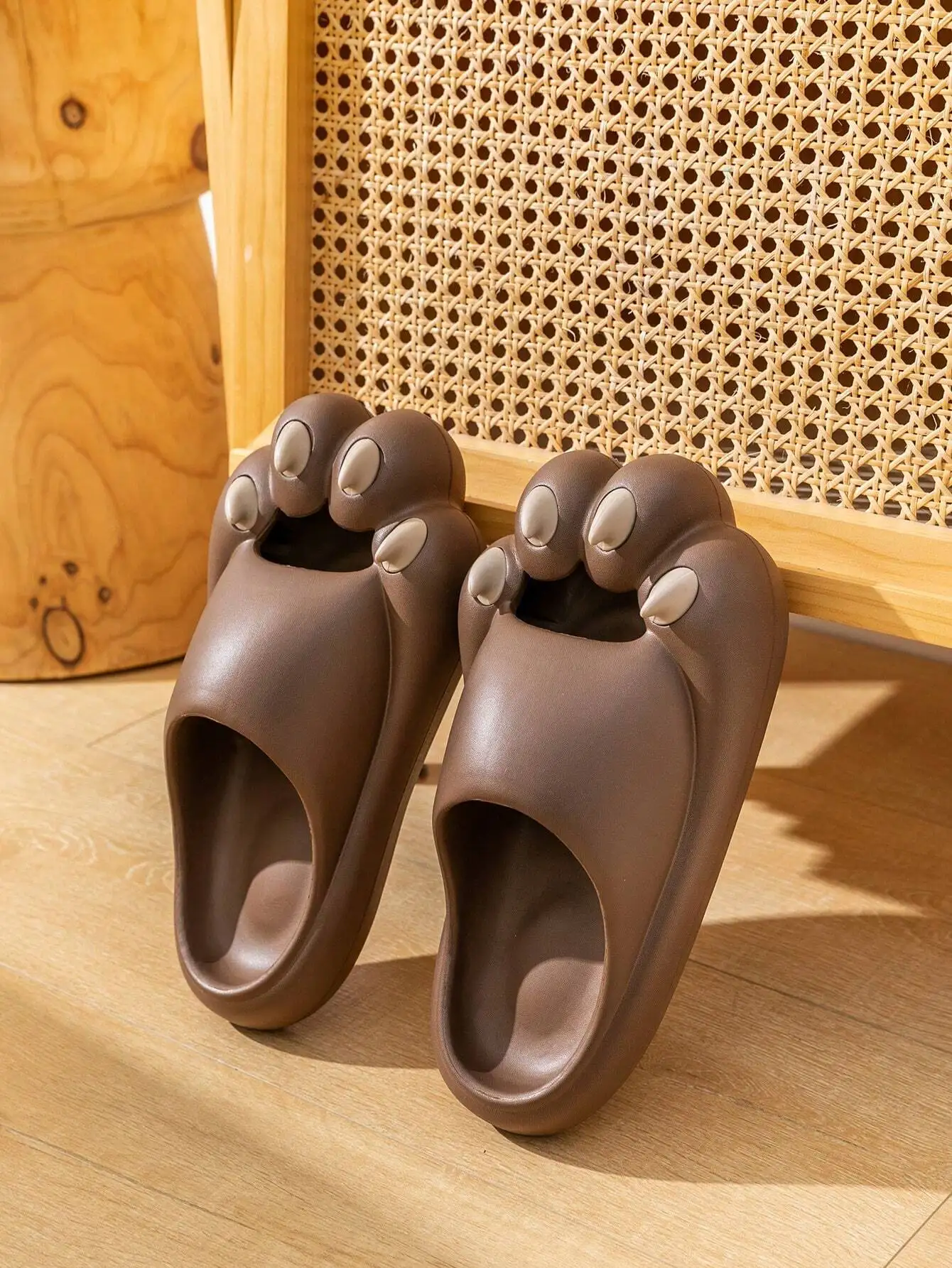 Cute Cat Claw Slippers Soft Soled Shoes Indoor Shower Comfort