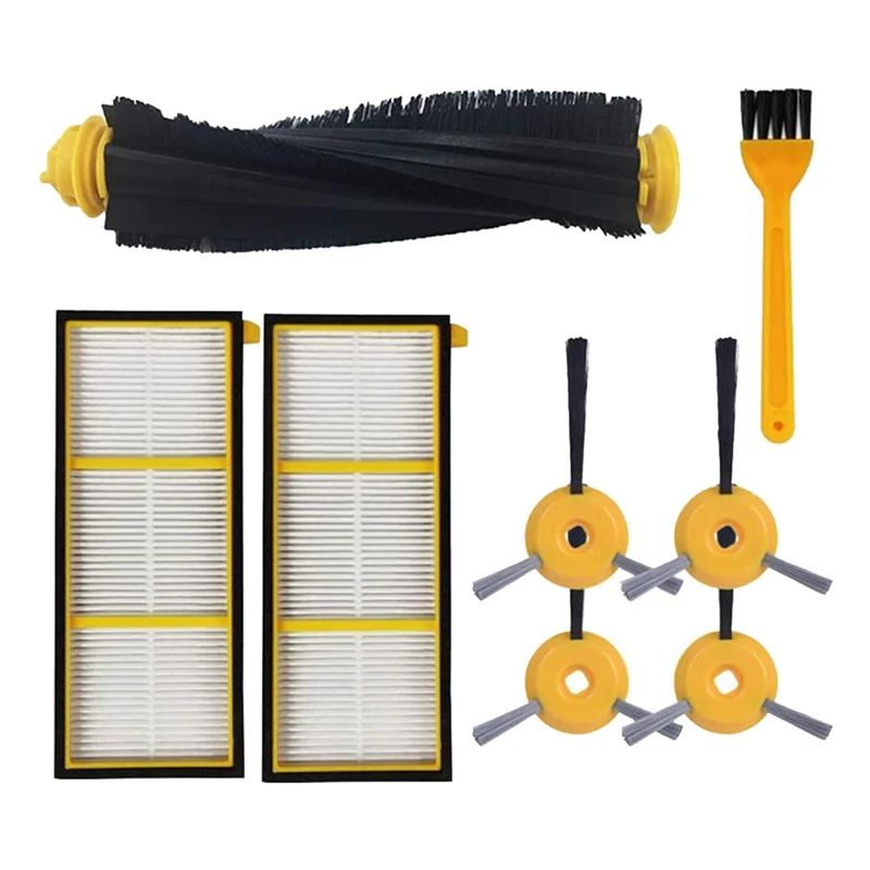 1 основная щетка + 2 фильтра + 4 боковые щетки + 1 щетка для чистки, для робота-пылесоса Shark ION RV700 RV720 RV750 RV755