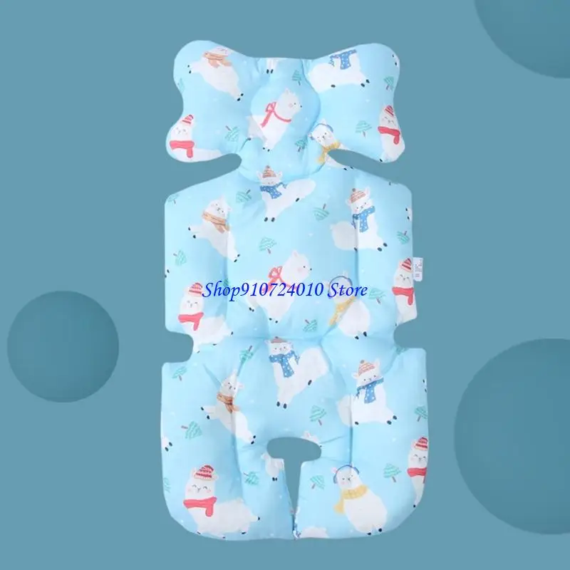 

77HD Cartoon Baby Strollers Cushion Comfortable Carseat Pad Toddler Cart Mat