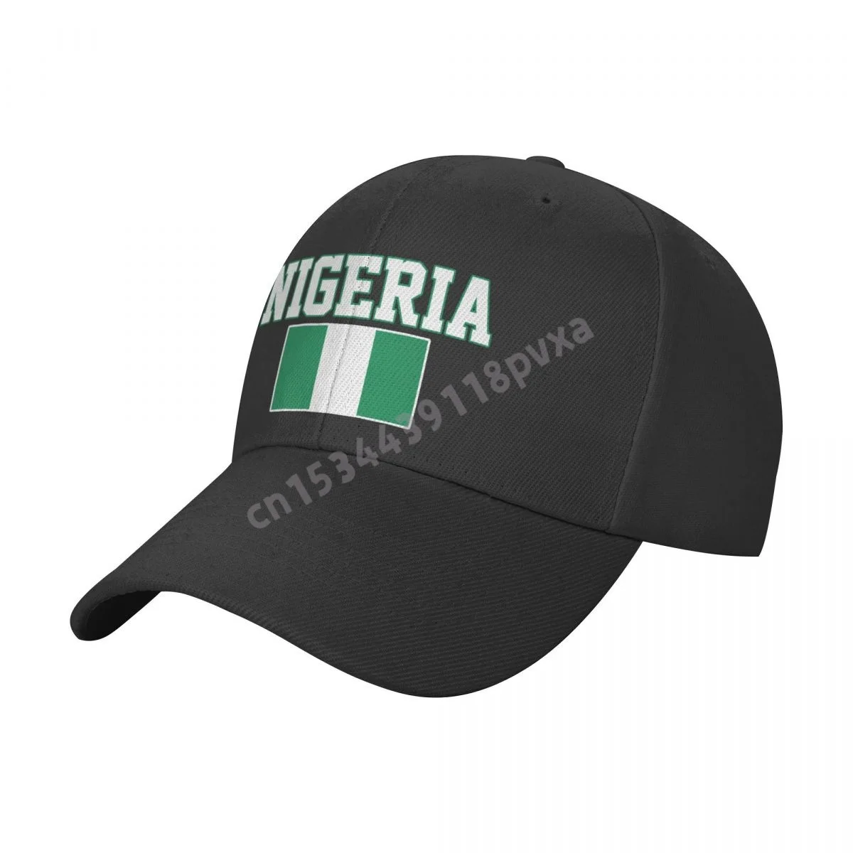 Baseball Cap Nigeria Flag Nigerian Fans Country Map Wild Sun Shade Peaked Adjustable Outdoor Caps for Men Women