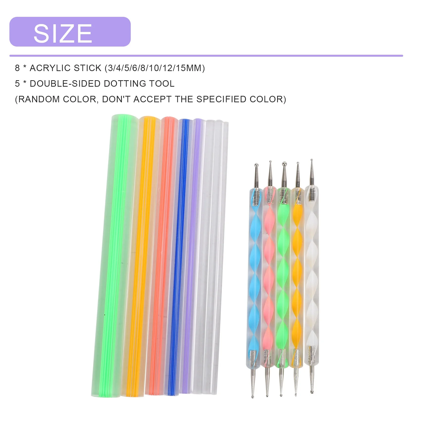 BEDW-Mandala Dotting Tools Set For Painting Rocks,Painting Rocks Dot Kit,Acrylic Stick,Point Drill Tool,Stencil DIY Wall Art