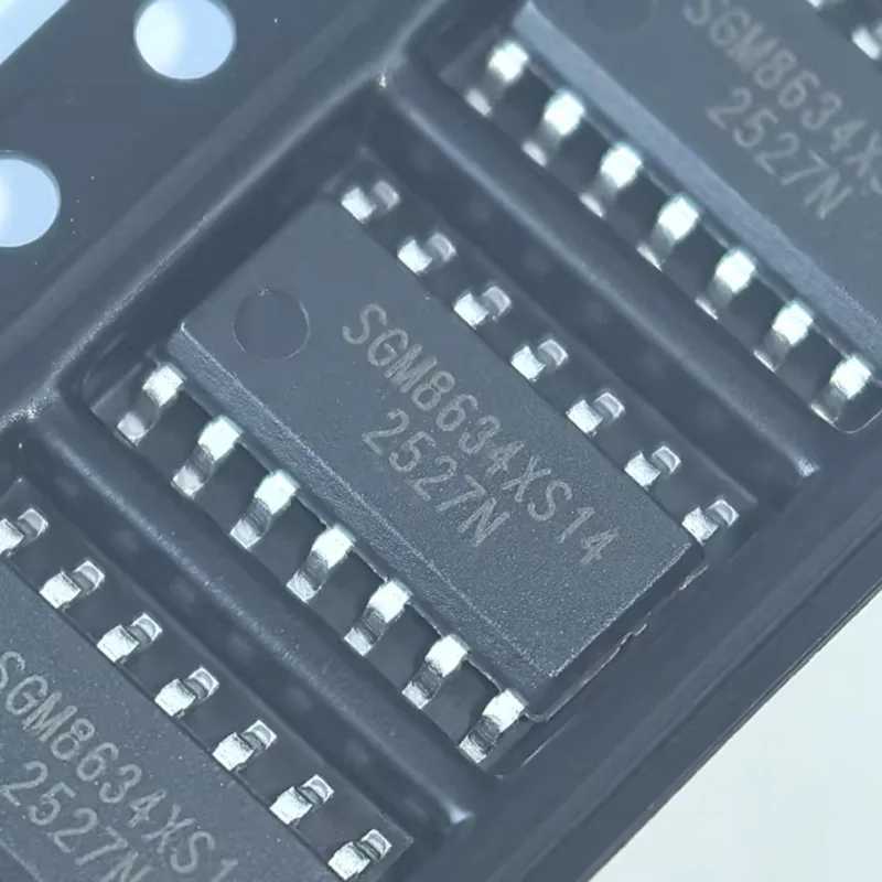 

10Pcs New Original Sgm8634Xs14 Sgm8634Xs14/Tr Soic-14 Rail-To-Rail Cmos Operational Amplifier Chip
