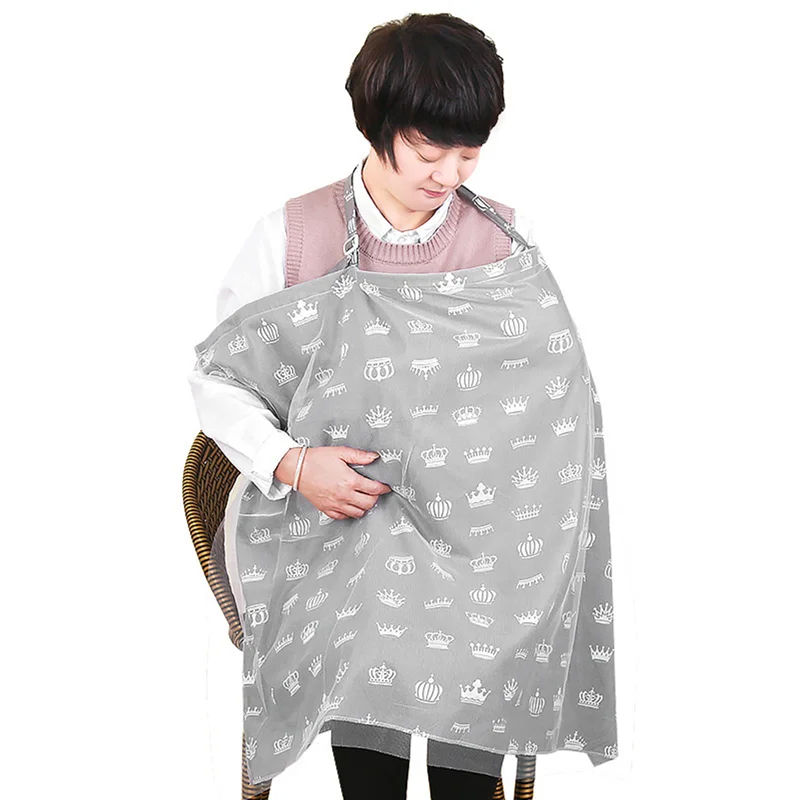 

YSUN-2X Nursing Towel Breastfeeding Out Clothes Breastfeeding Cape Cloak Shawl Summer Gown Covering Artifact