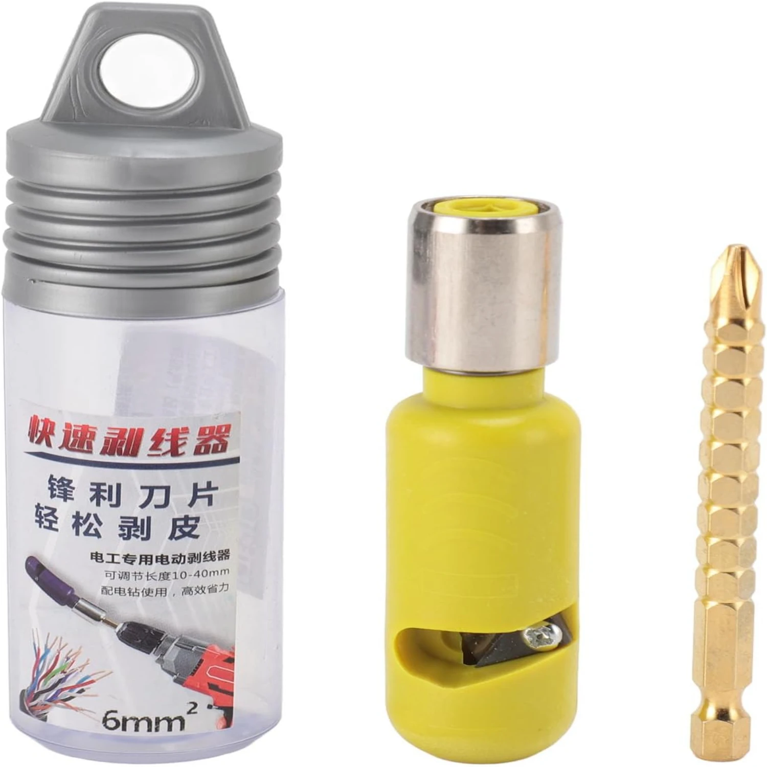 

Инструмент для зачистки проводов 6 мм с шатуном 1/4 дюйма — профессиональный набор электрических дрелей для электриков, портативная дрель DIY