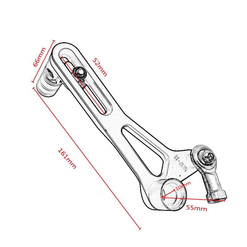 Fit For HONDA NC750X NC750S NC700S NC750 X NC 700X 2014-2021 2020 2019 Adjustable Folding Gear Shifter Left Shift Pedal Lever