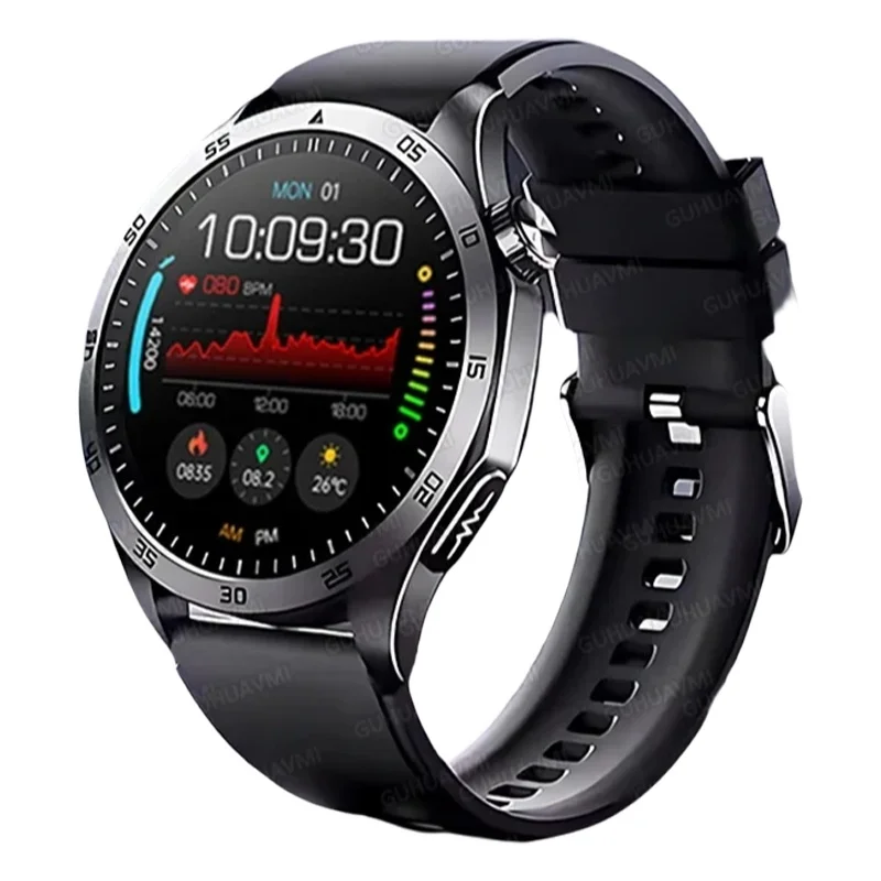 2026New ECG+PPG Treatment Smart Watch Precise Uric Acid Blood Pressure Fat Three High Smartwatch Men Sports HD Call Health Clock