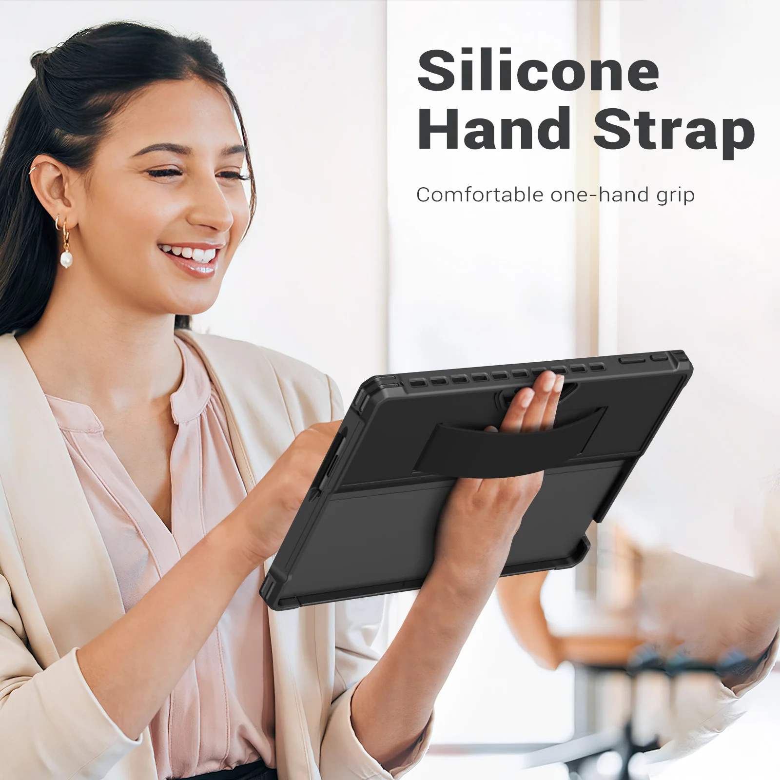 Capa MoKo para Microsoft Surface Pro 11, Surface Pro 10, Surface Pro 9 13 polegadas, capa protetora robusta multifuncional