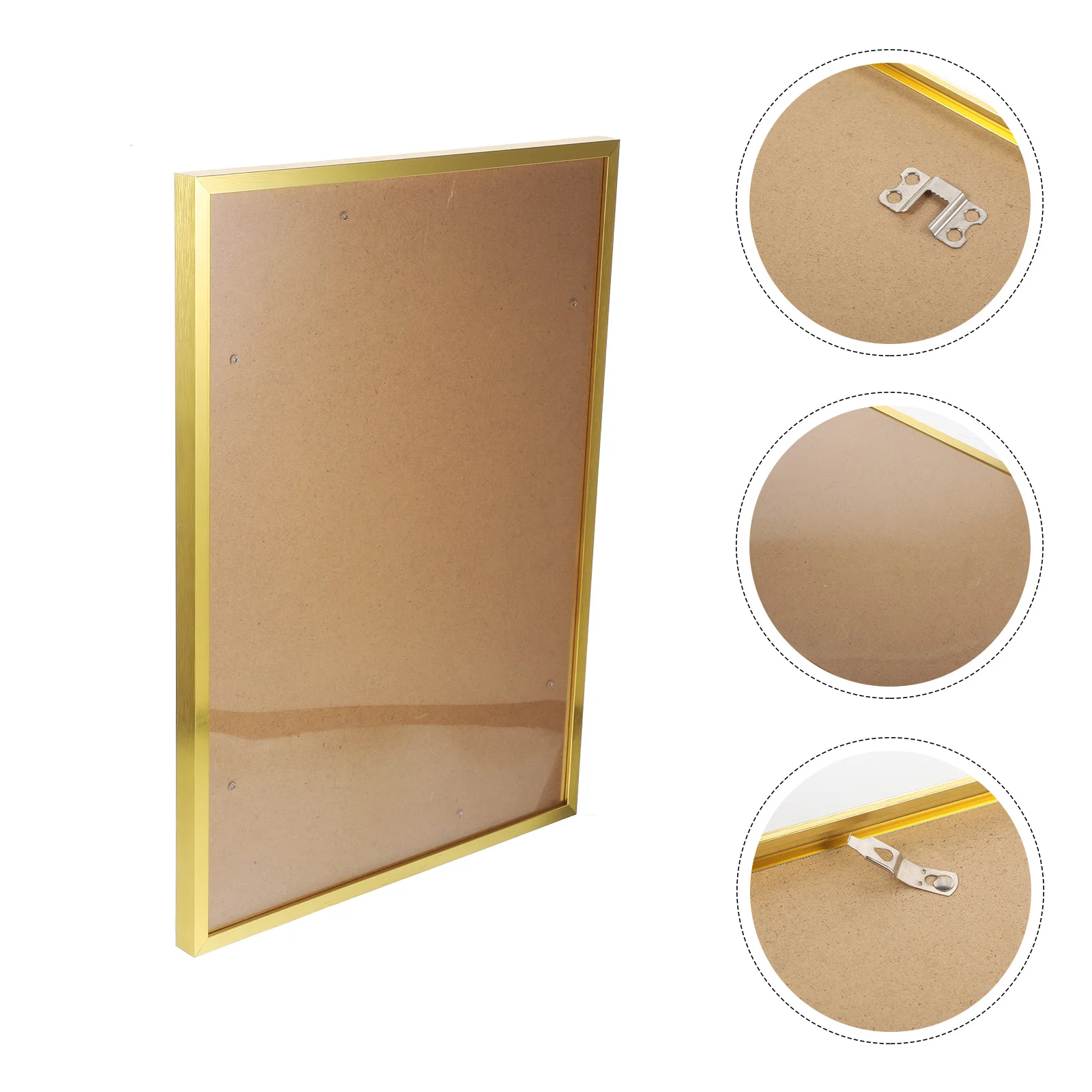 

A3 Gold Aluminum Alloy Photo Wall Frames 30x42cm Certificate Stand Picture Frame for Home Office Decor