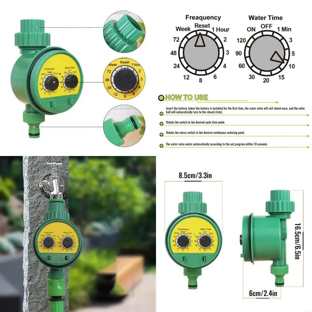 581E Outdoor Timed Irrigation Controller Programmable Irrigation System Garden Tool