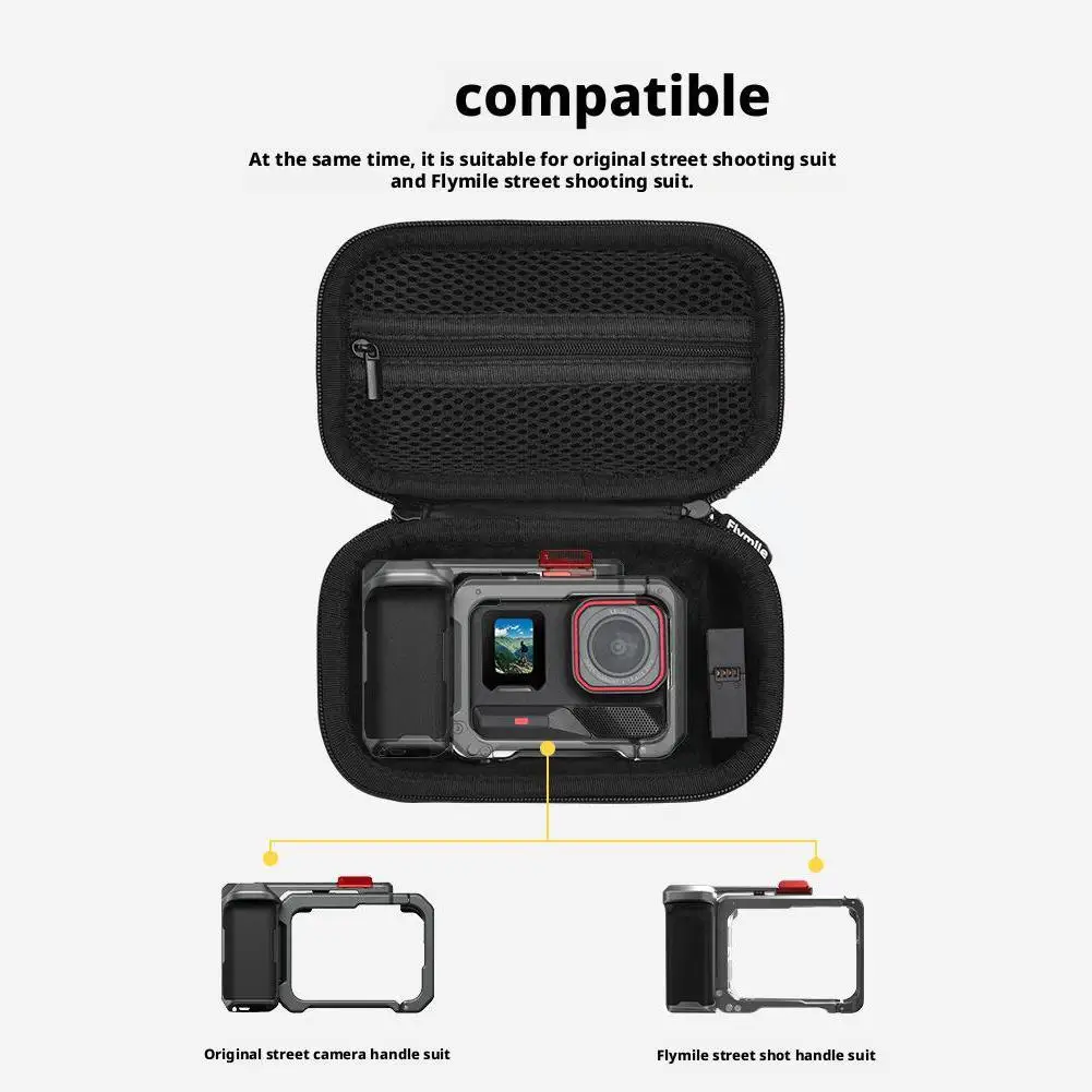 Hard Travel Case Replacement For Insta360 Ace Pro 2 Waterproof Digital Compact Camera,360 Panoramic Camera Accessories