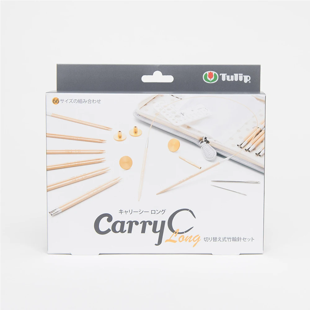 Imagem -06 - Tulip Carryc Interchangeable Bamboo Circular Knitting Needles Grupo Kit de Raios Removíveis Longo 12cm