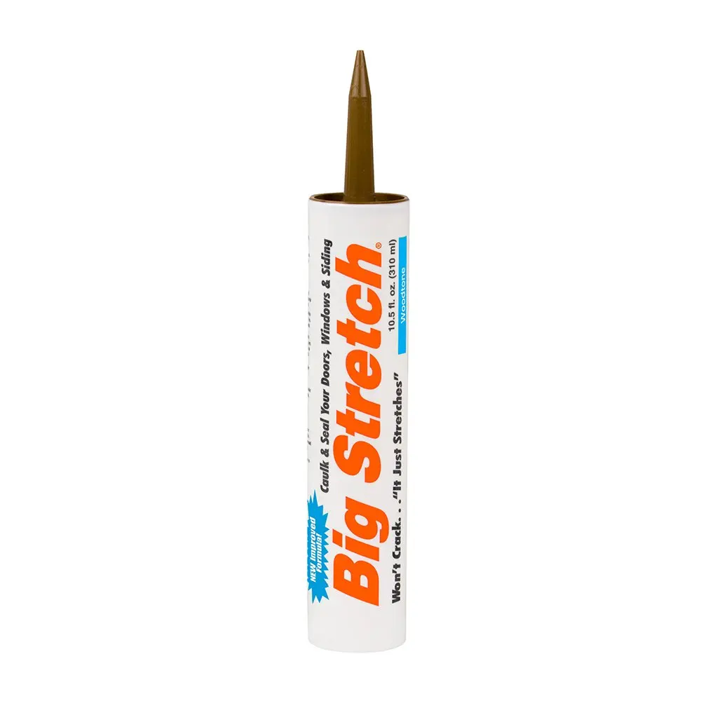 

High Performance Acrylic Latex Caulking Sealant, 10.5 oz, Woodtone - Flexible & Waterproof