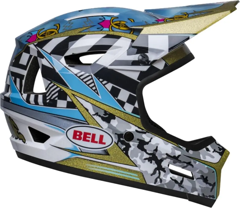 

Sanction 2 DLX MIPS Adult Full Face Mountain BMX Downhill Bike Helmet