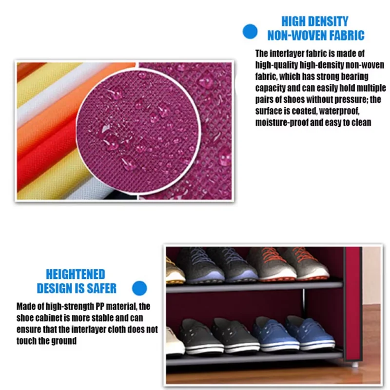 Multi-layer Shoe Rack for Home Door Dustproof Shoe Cabinet Organizer Storage Solution Ideal for Entryway Rental House Hot Model