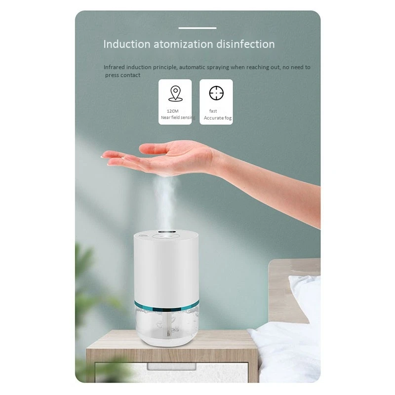 160ML Smart Home Induction Spray Auto Soap Dispenser Disinfection
