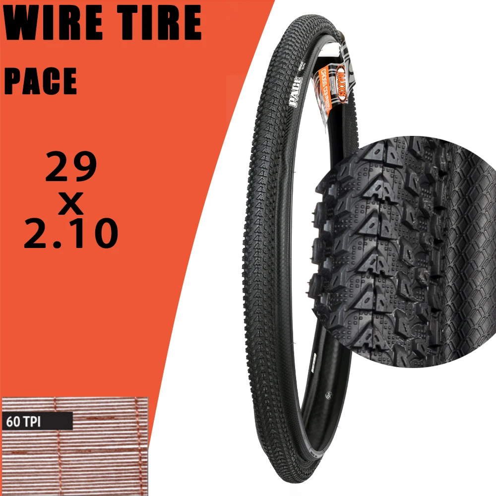 MAXXIS PACE 26 27.5 29 1.95 2.10 2.20 2.50 MTB バイクワイヤー