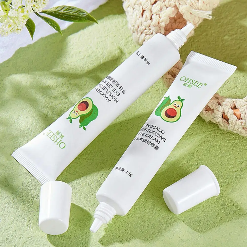 Avocado Moisturizing Eye Cream Anti-wrinkle Fading Circles Remove Lines Bags Eye Eye Fine Serum Grain Fat Eye Skin Dark Car K2f0