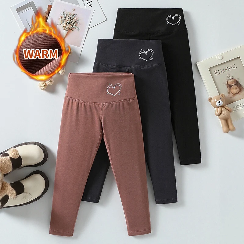 مجموعة من 4/3 قطع من تنورة سراويل القرش عالية الخصر بلون سادة للفتيات مع سراويل يوجا مريحة قابلة للتمدد وبنطلون دافئ #1