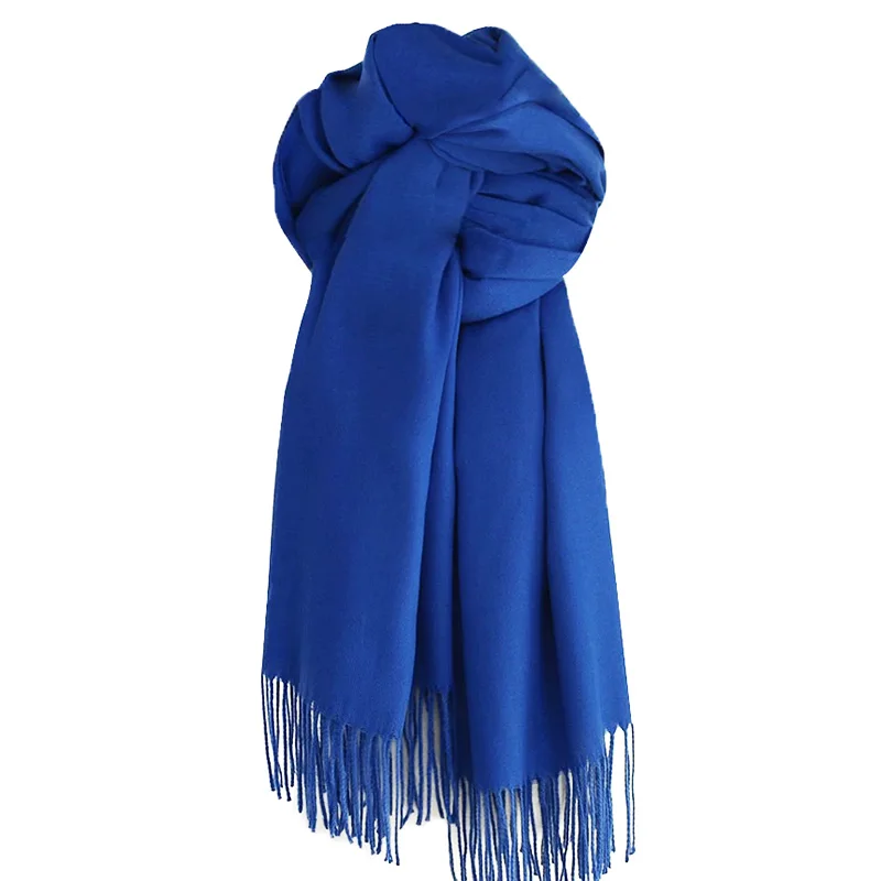 

Scarf for Women Cashmere Feel Solid Color Extra Long Lightweight Ultra Soft Thick Scarf Knit Shawl Fall Winter Warm Fashion