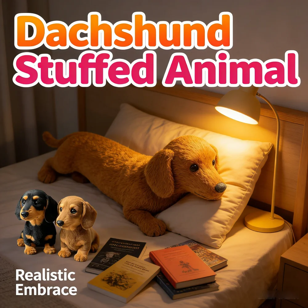 

Мягкая игрушка-попугайчик такса, приятная на ощупь, для эмоциональной поддержки, подушка для сна, декор для детской комнаты, фигурка-кукла, продуманный подарок