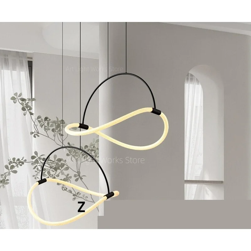 

Nordic creative personality living room bedroom chandelier simple modern design homestay front desk dining room decoration