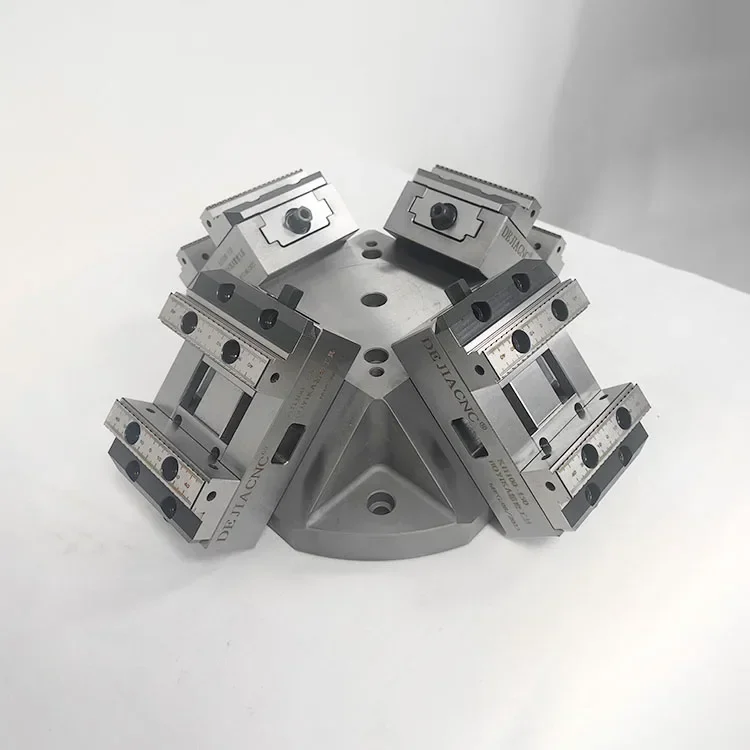 GDS78-128 Manual Drive 4th 5th Axis CNC Self-Centering Vise