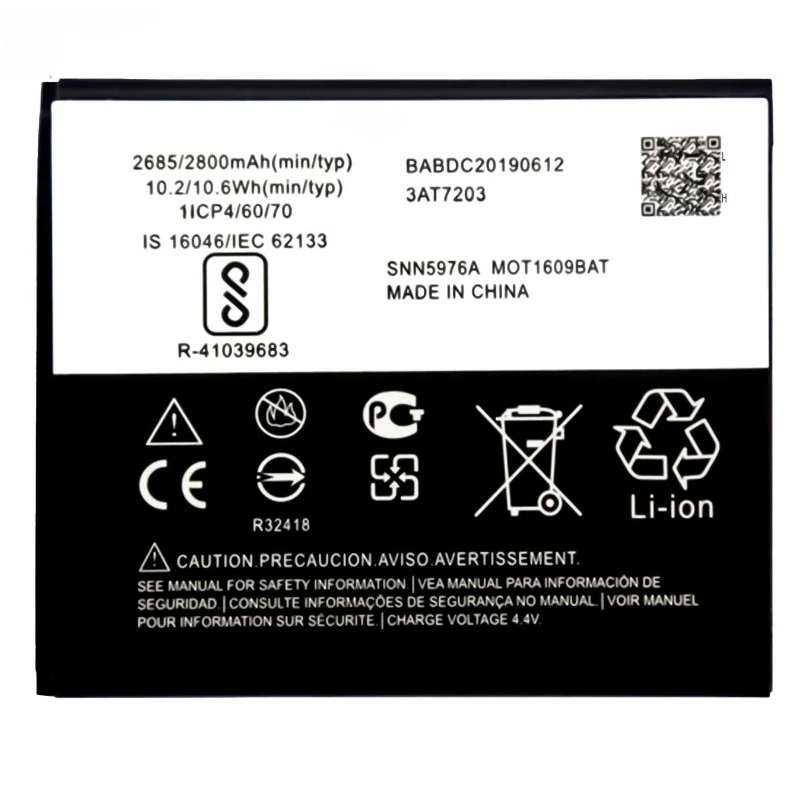 العلامة التجارية الجديدة GK40 2800mAh بطارية لموتورولا موتو E3 G4 اللعب XT1607 XT1609 XT1670 XT1671 XT1672 XT1675 بطاريات الهاتف المحمول
