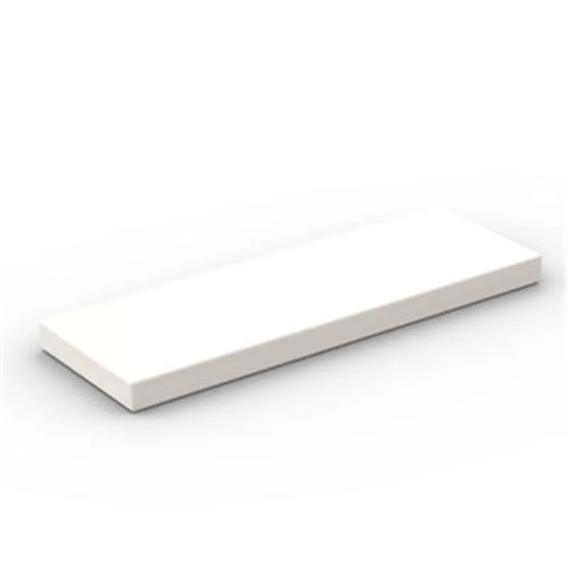 10 Uds 69729 azulejo plano 2X6 placa Compatible ladrillos autoblocantes Juguetes de bloques de construcción Accesorios