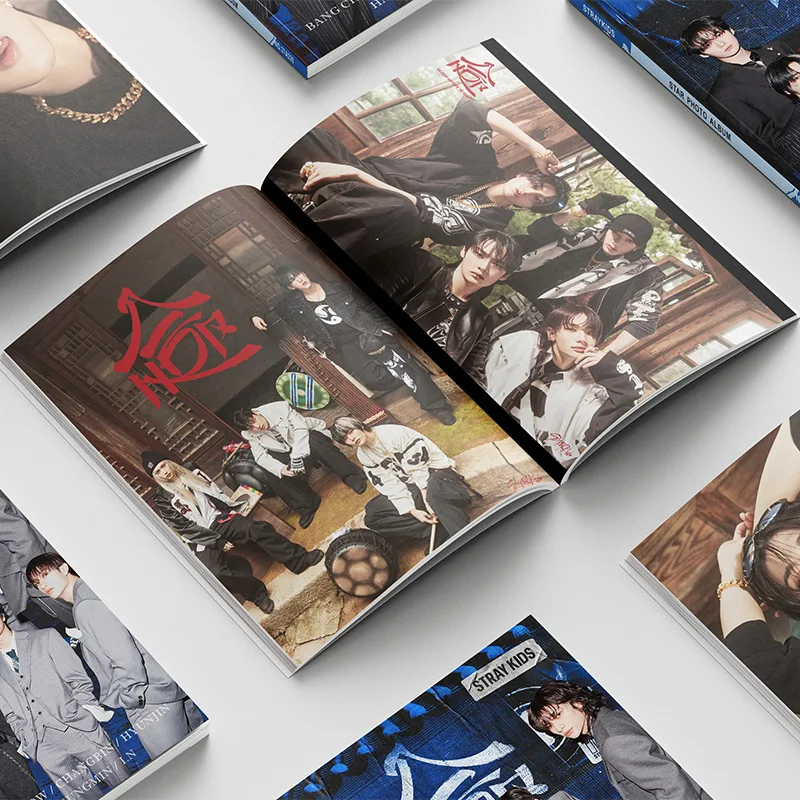 

STRAYKIDS Новая коллекция альбомов (HOP) Альбом Журнал Тексты Коллекция книг Карточка Коллекция фотографий знаменитостей 80 шт.